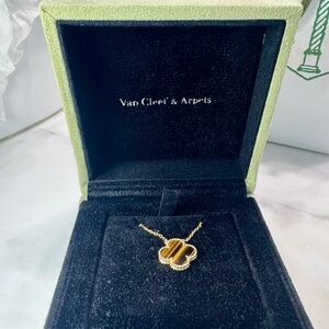 Van Cleef & Arpels Tigers Eye Necklace
